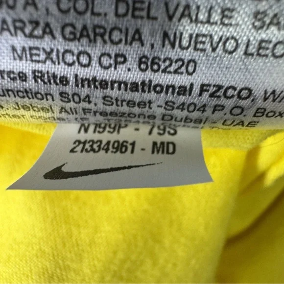 Oregon DUCKS NIKE PIT CREW 2024-2025 Limited Ed T-Shirt Yellow Men’s Size Medium - Picture 8 of 8